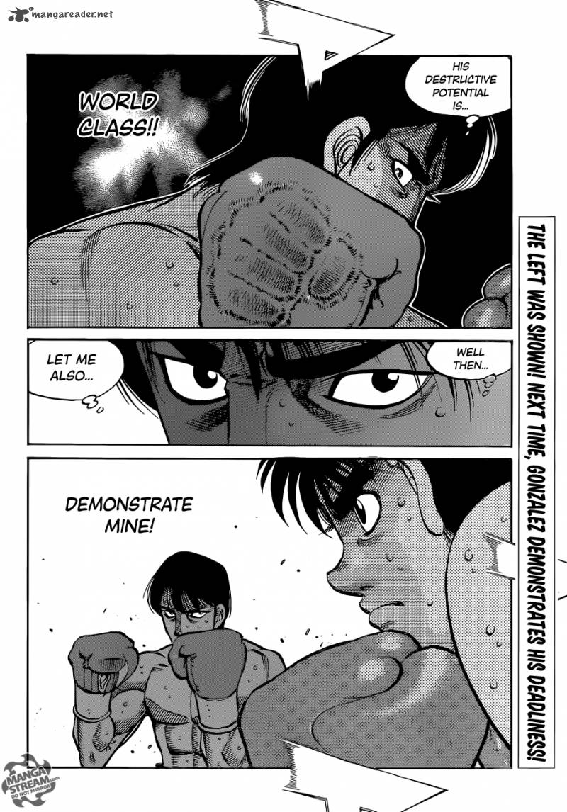 Hajime no Ippo - Chapter 1035 Page 18