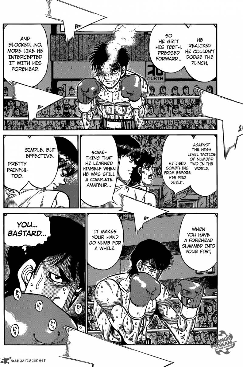 Hajime no Ippo - Chapter 1042 Page 14