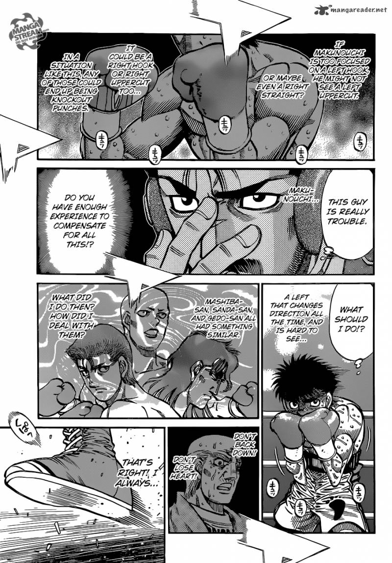 Hajime no Ippo - Chapter 1051 Page 14