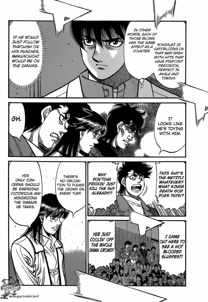 Hajime no Ippo - Chapter 1052 Page 6