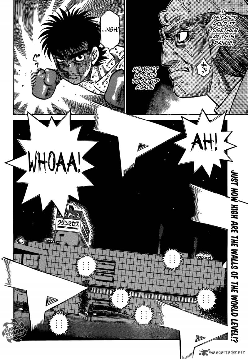 Hajime no Ippo - Chapter 1059 Page 13