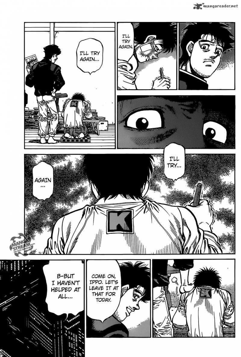 Hajime no Ippo - Chapter 1076 Page 13