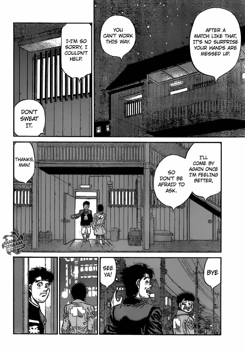 Hajime no Ippo - Chapter 1076 Page 14