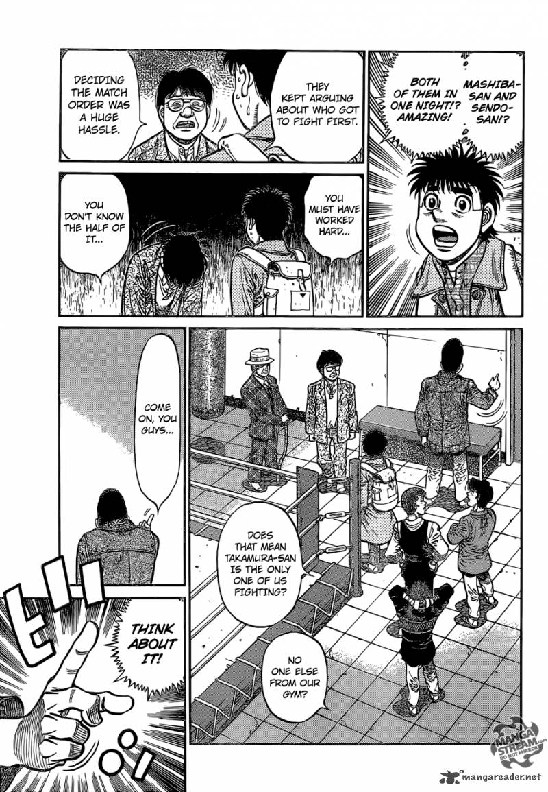 Hajime no Ippo - Chapter 1078 Page 4