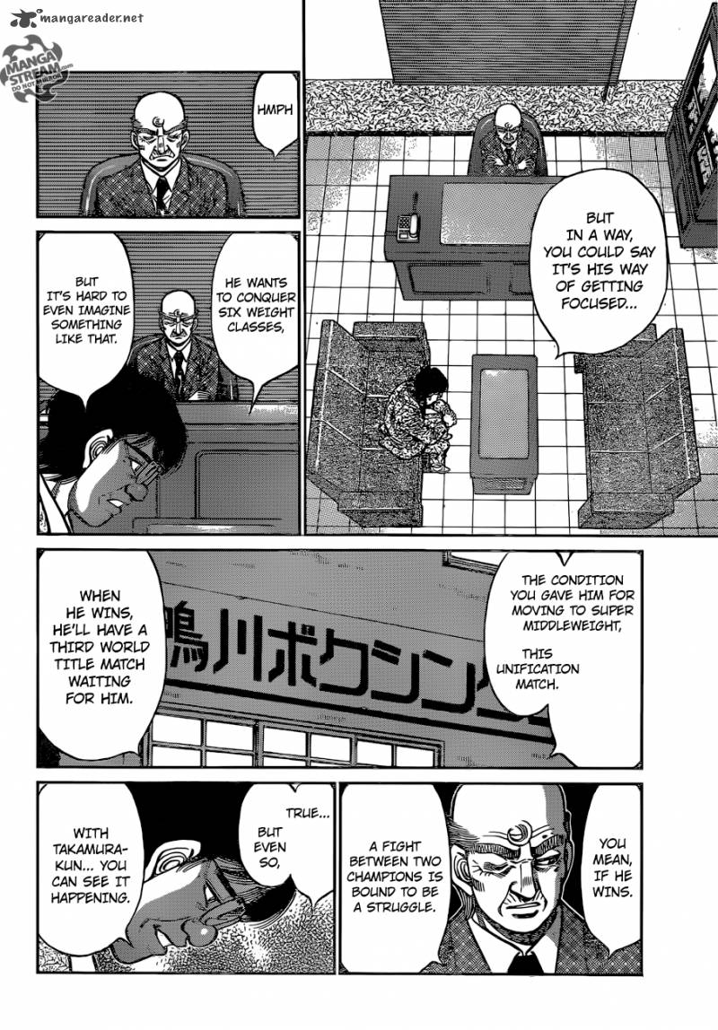 Hajime no Ippo - Chapter 1078 Page 9