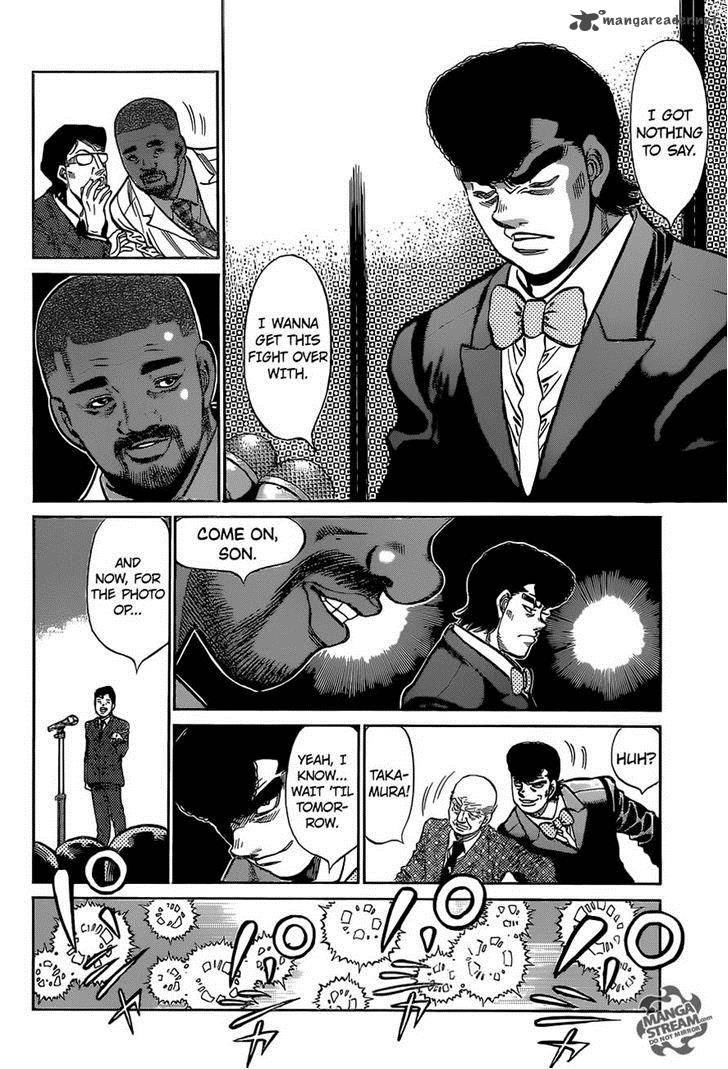 Hajime no Ippo - Chapter 1080 Page 15