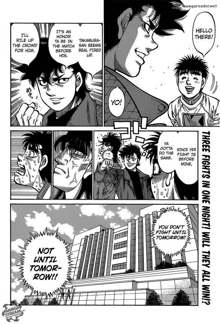 Hajime no Ippo - Chapter 1080 Page 17