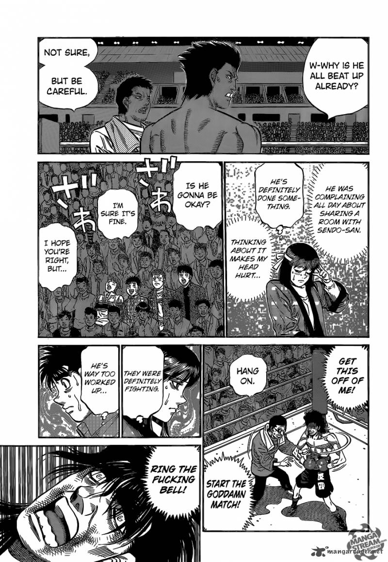 Hajime no Ippo - Chapter 1082 Page 9