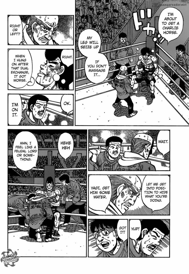 Hajime no Ippo - Chapter 1110 Page 12