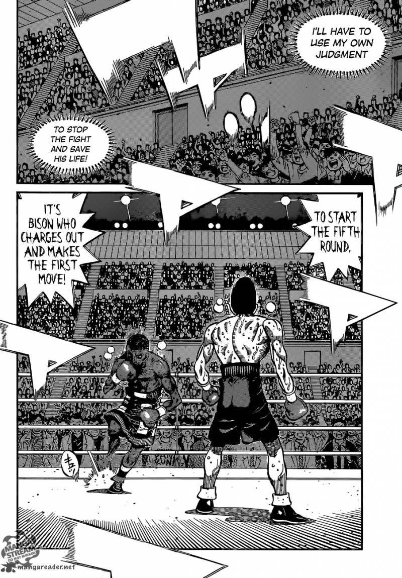 Hajime no Ippo - Chapter 1111 Page 4