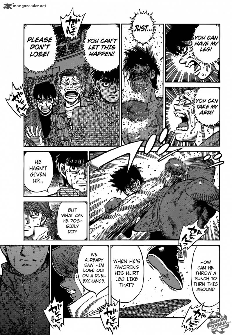 Hajime no Ippo - Chapter 1116 Page 15