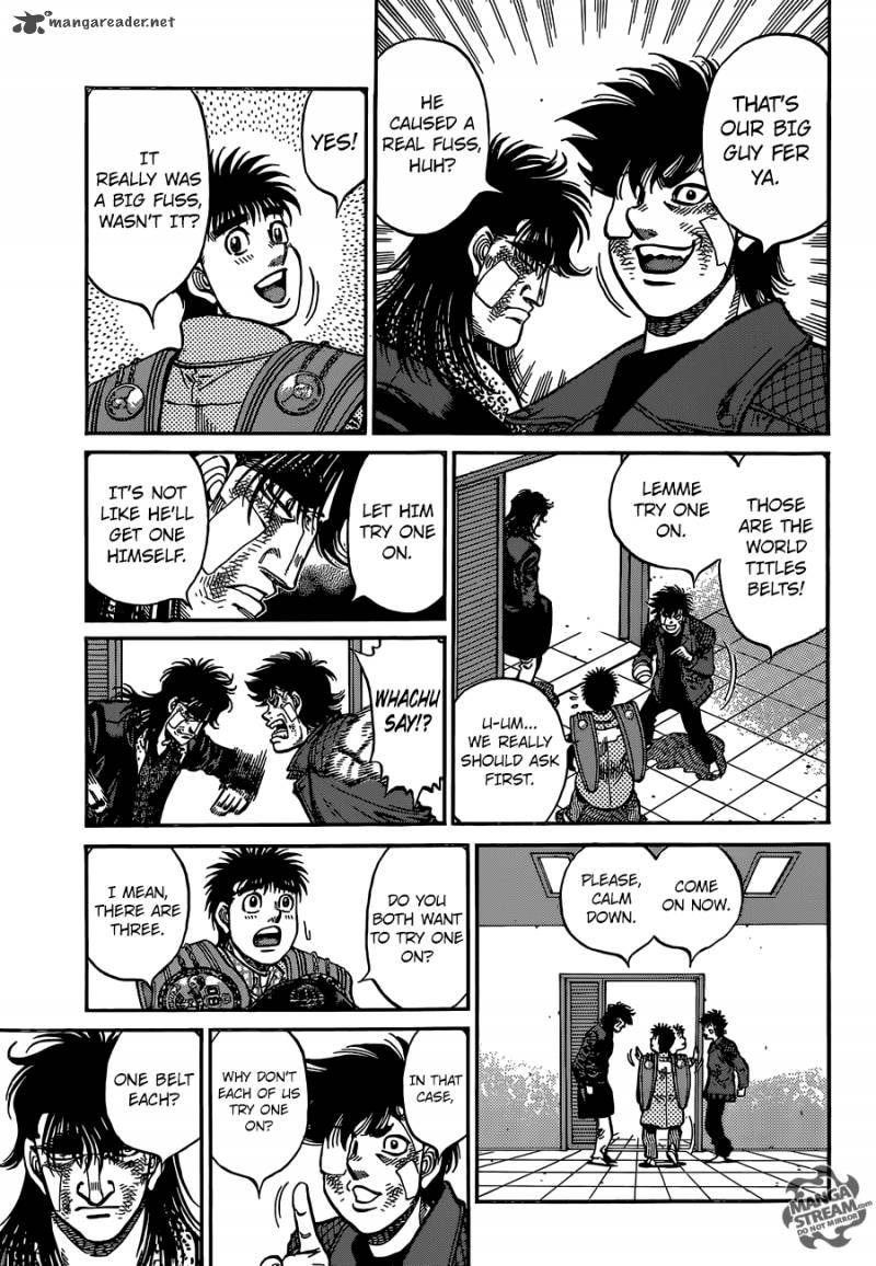 Hajime no Ippo - Chapter 1121 Page 14