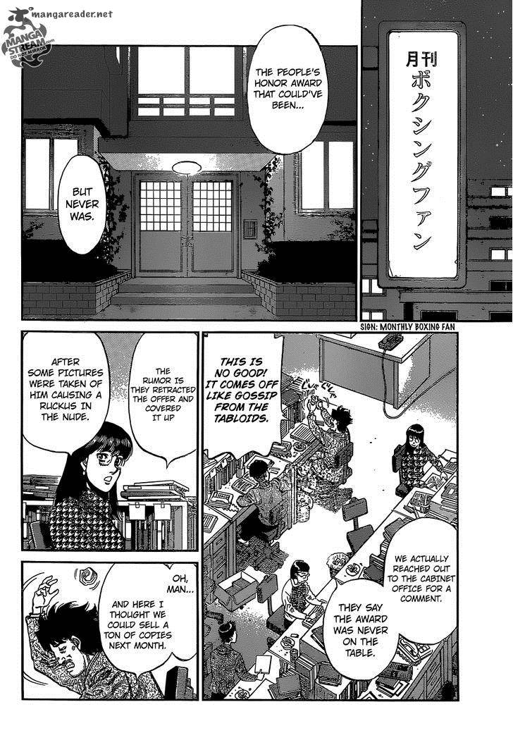 Hajime no Ippo - Chapter 1123 Page 2