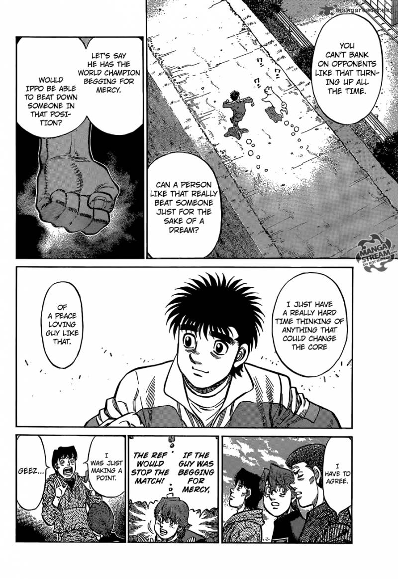 Hajime no Ippo - Chapter 1124 Page 14