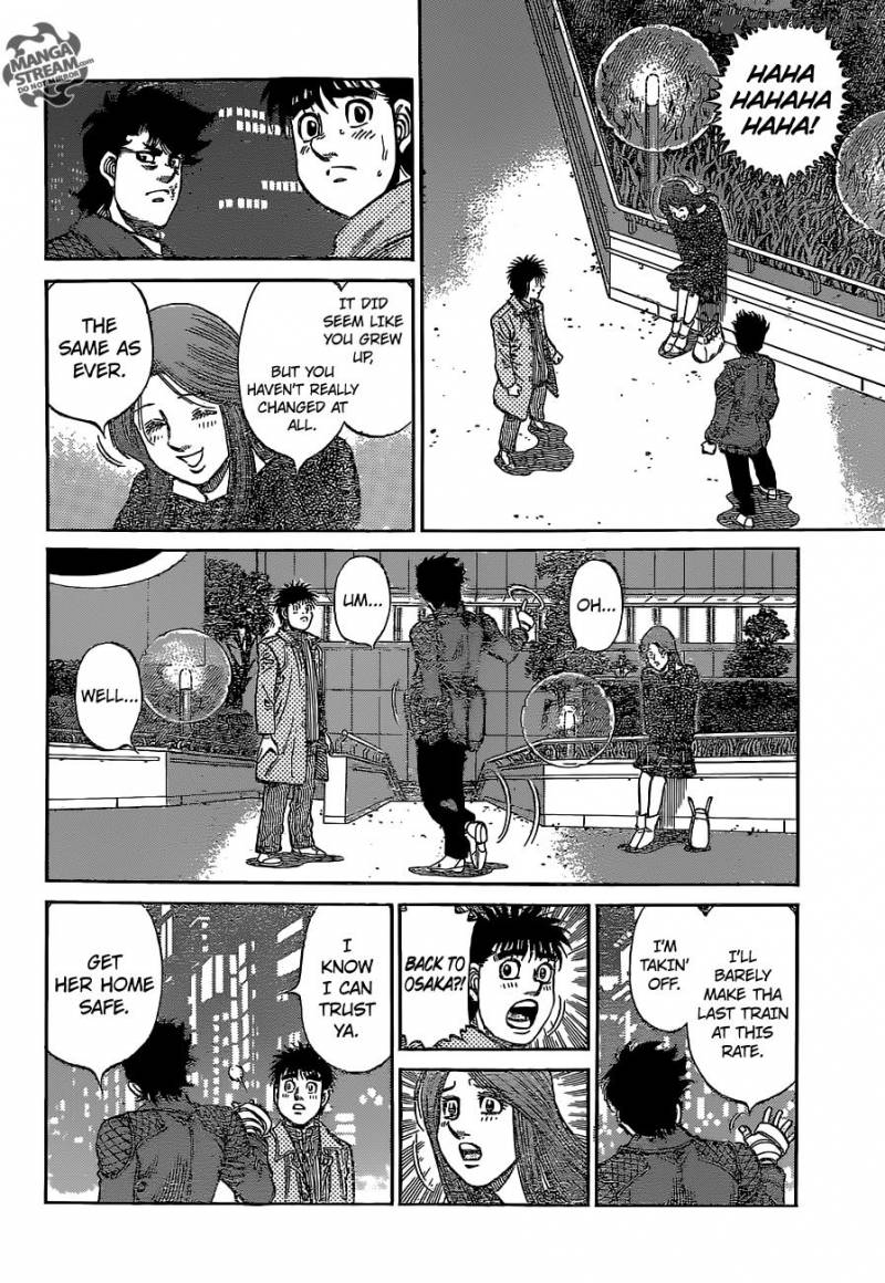 Hajime no Ippo - Chapter 1129 Page 12