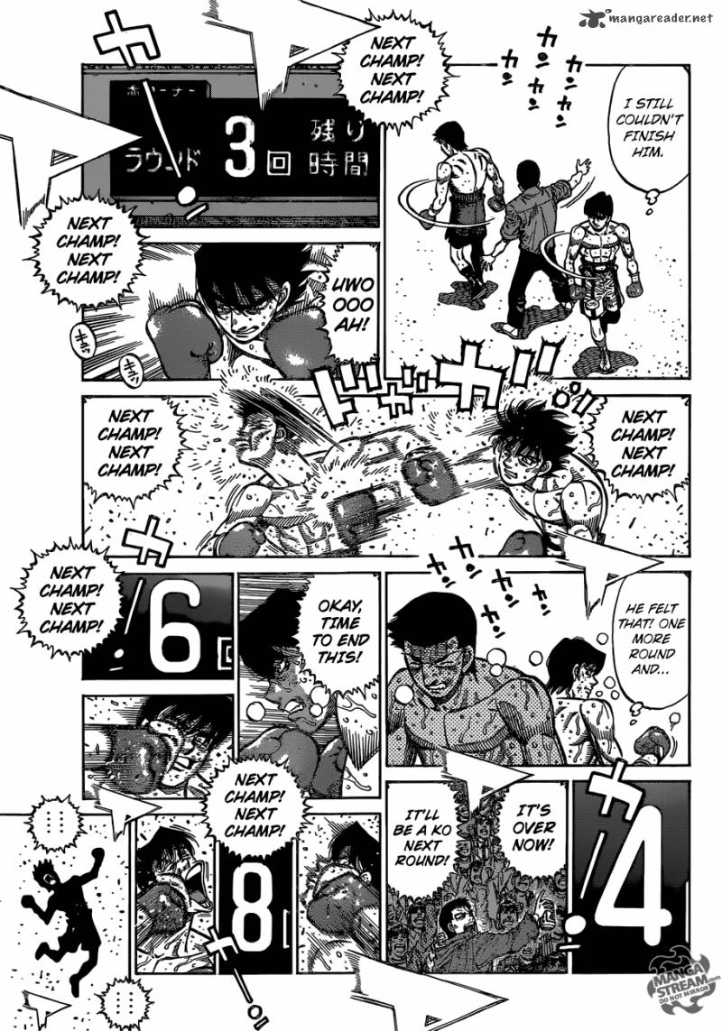 Hajime no Ippo - Chapter 1137 Page 9