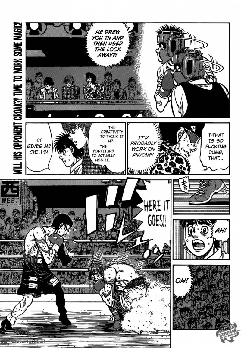 Hajime no Ippo - Chapter 1138 Page 13