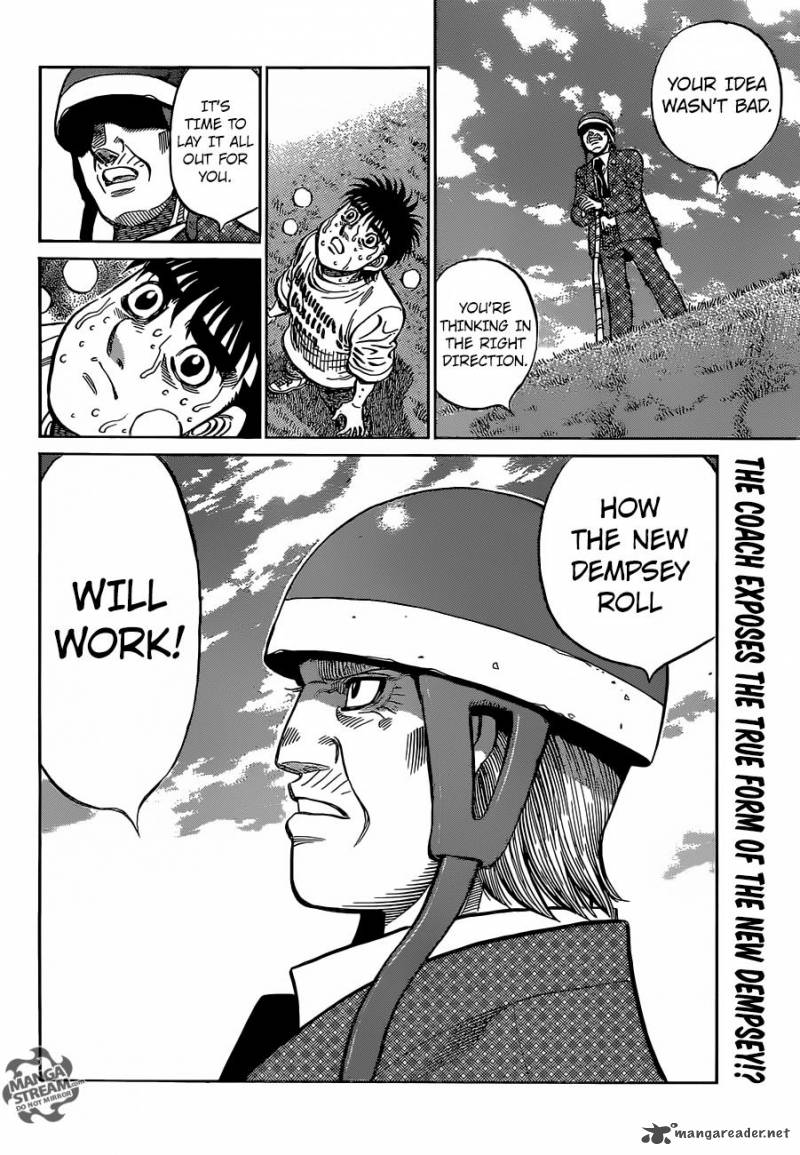 Hajime no Ippo - Chapter 1146 Page 18