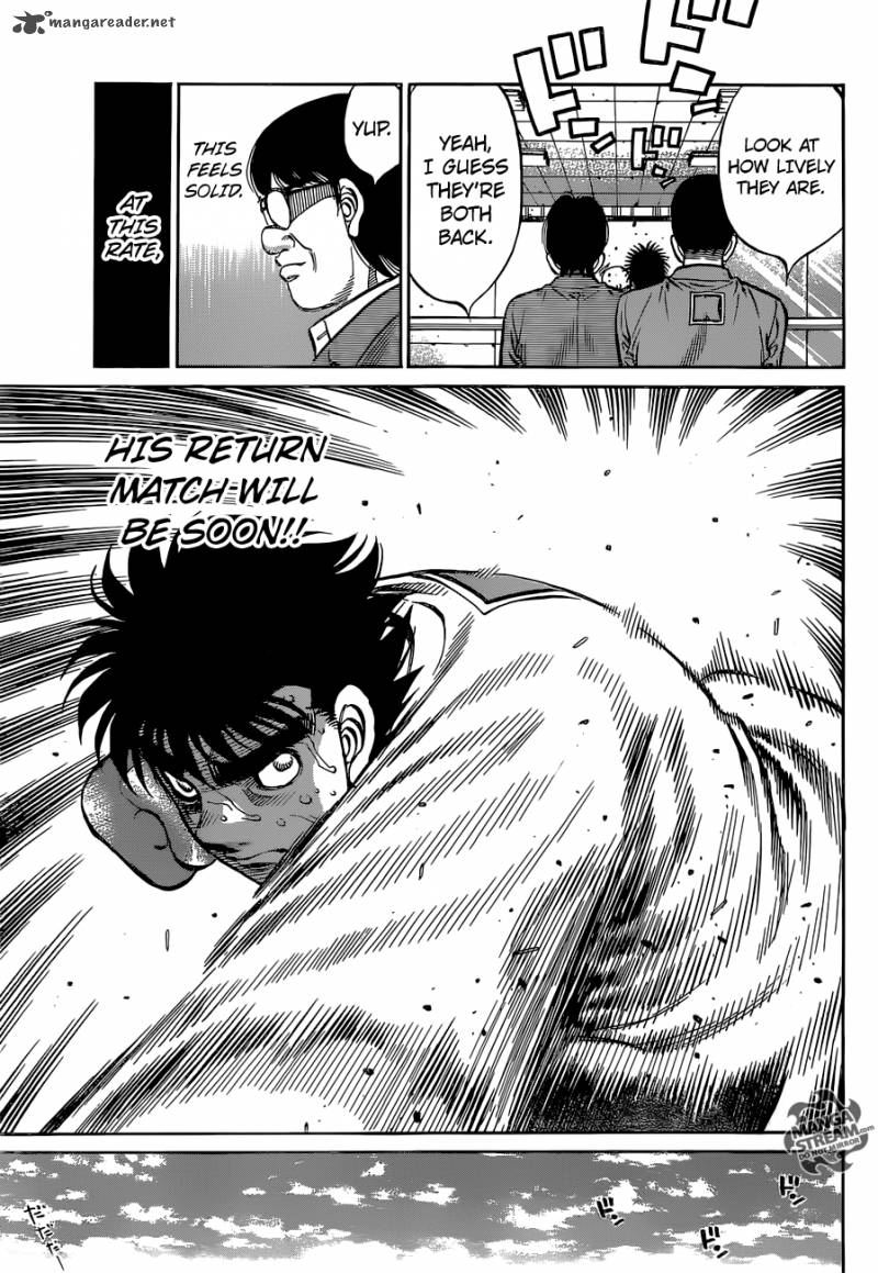 Hajime no Ippo - Chapter 1149 Page 13