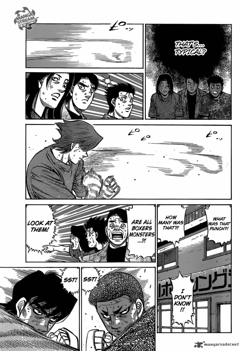 Hajime no Ippo - Chapter 1149 Page 9