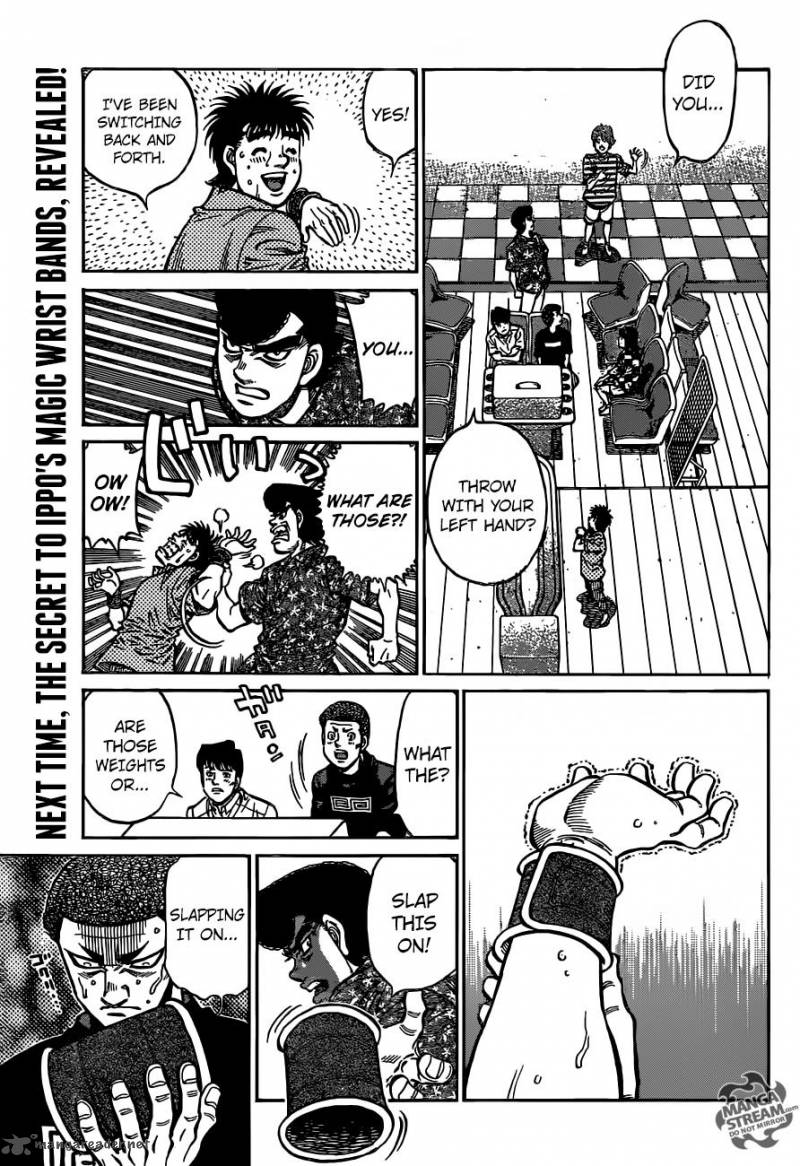 Hajime no Ippo - Chapter 1158 Page 13