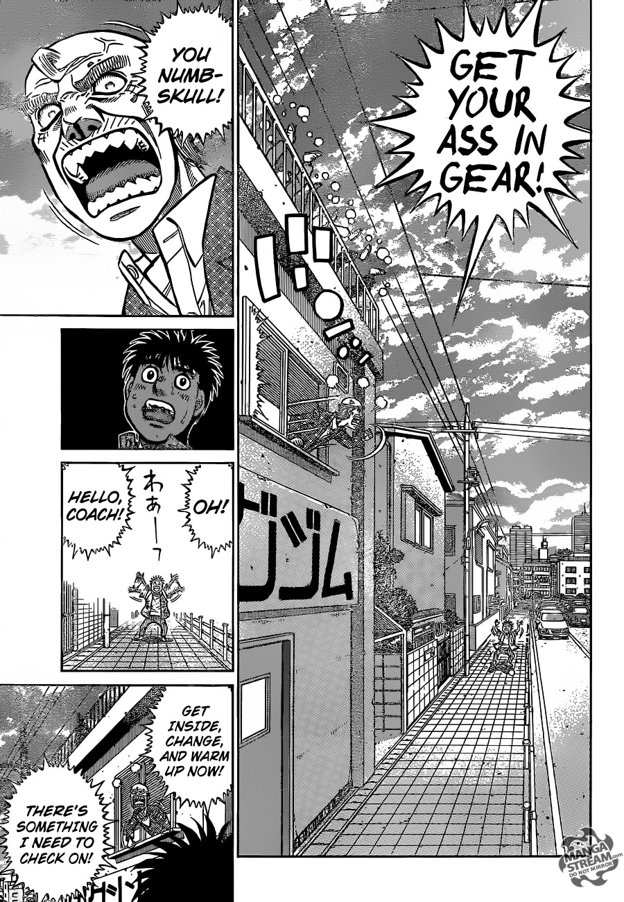 Hajime no Ippo - Chapter 1161 Page 15