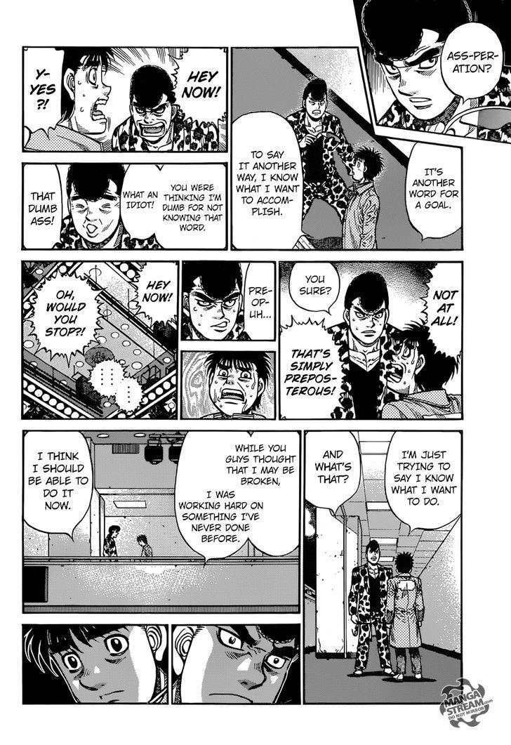 Hajime no Ippo - Chapter 1172 Page 6