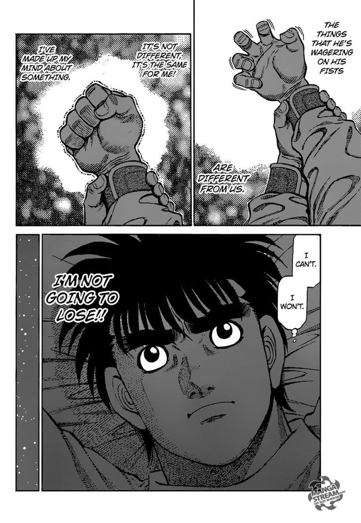 Hajime no Ippo - Chapter 1177 Page 14