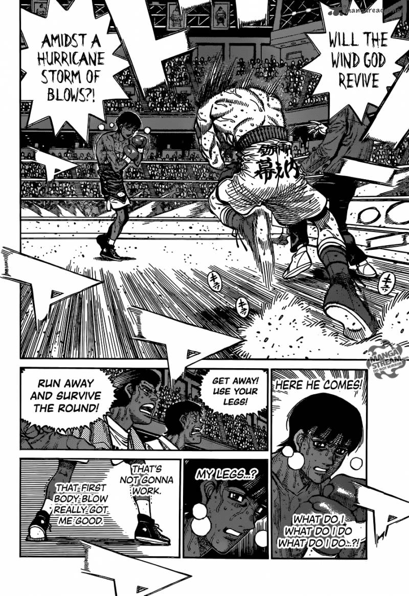 Hajime no Ippo - Chapter 1185 Page 6