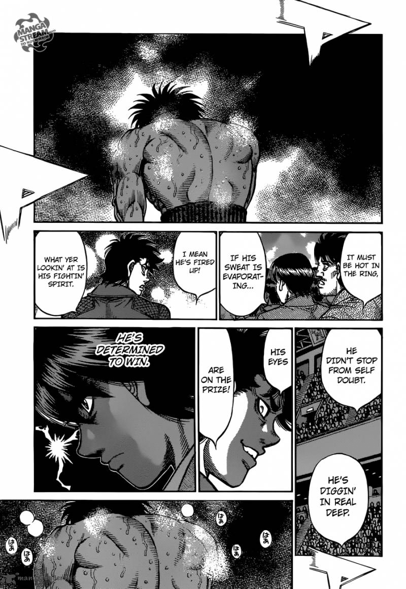 Hajime no Ippo - Chapter 1187 Page 15