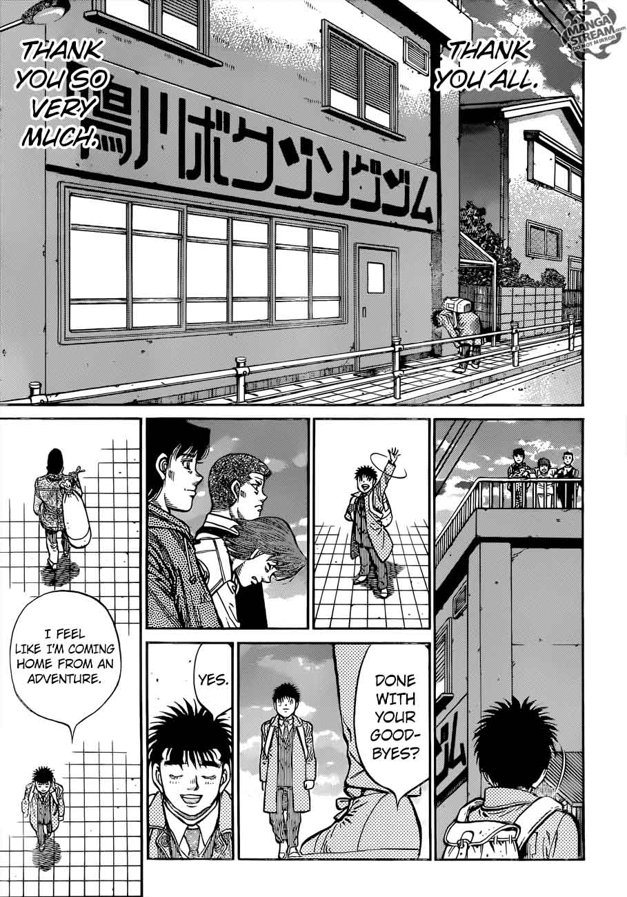 Hajime no Ippo - Chapter 1208 Page 11