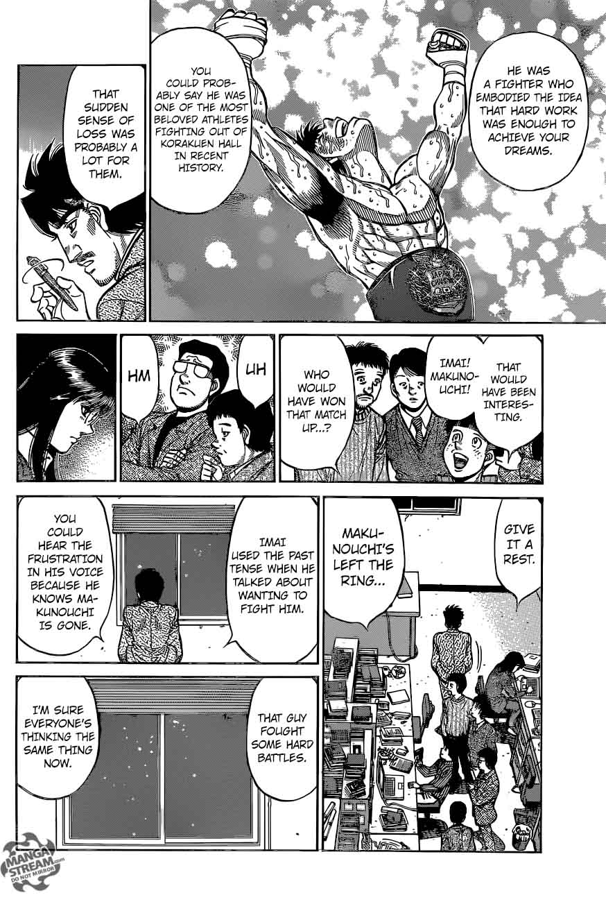 Hajime no Ippo - Chapter 1211 Page 4