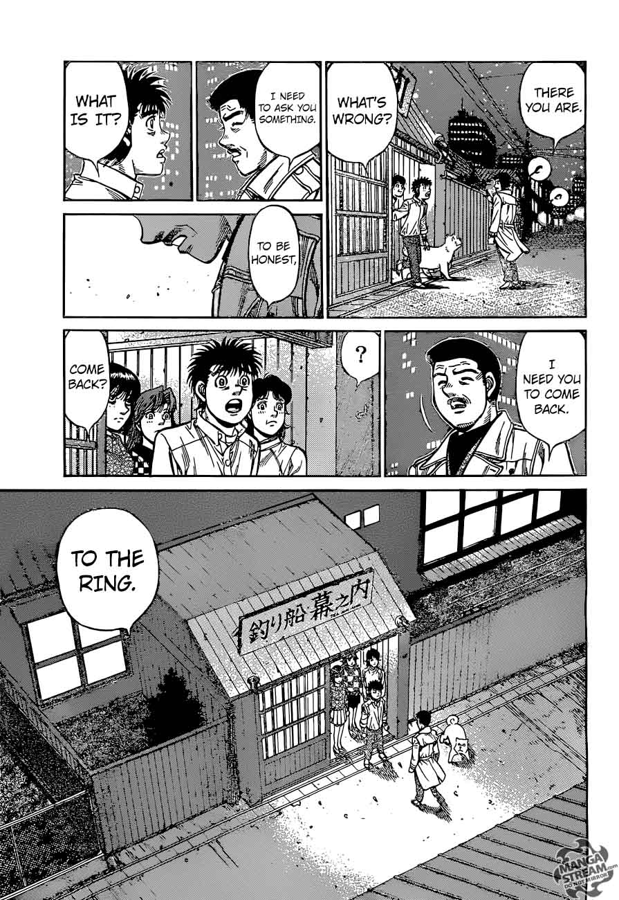 Hajime no Ippo - Chapter 1213 Page 13