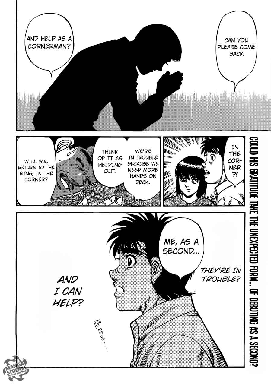 Hajime no Ippo - Chapter 1213 Page 18