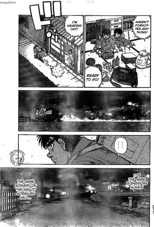 Hajime no Ippo - Chapter 1217 Page 11