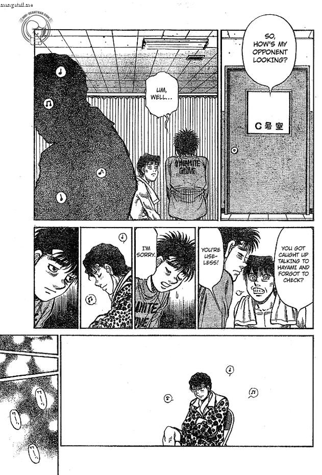 Hajime no Ippo - Chapter 1218 Page 11