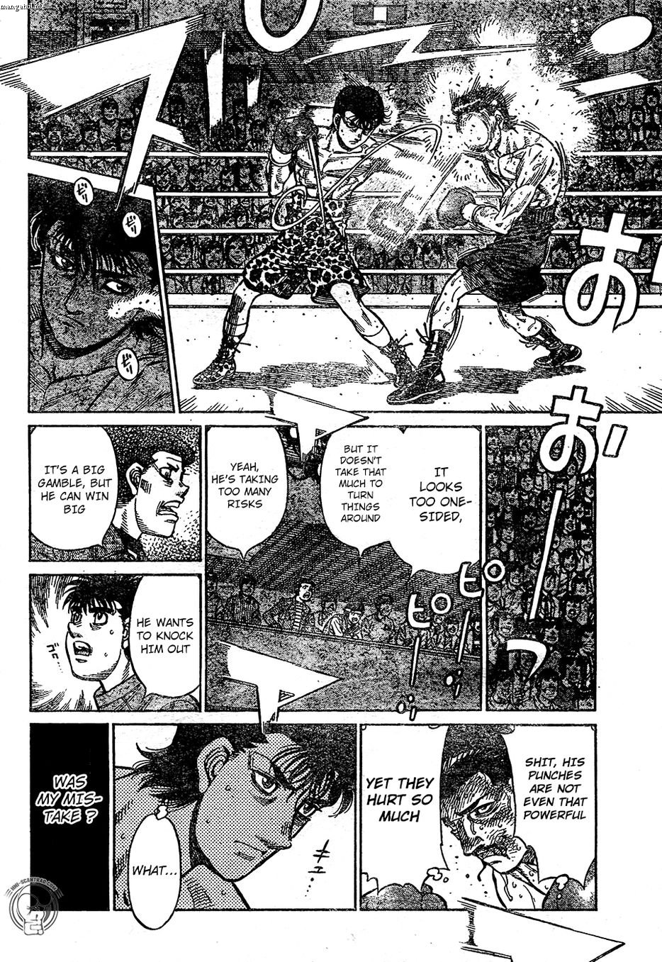 Hajime no Ippo - Chapter 1220 Page 4