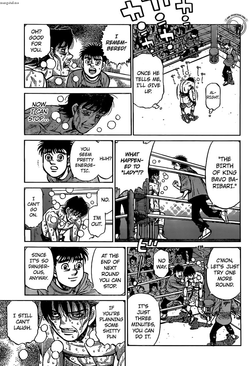 Hajime no Ippo - Chapter 1223 Page 11