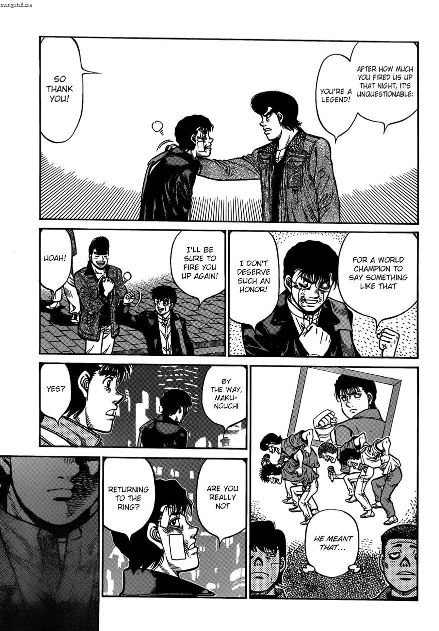 Hajime no Ippo - Chapter 1224 Page 14