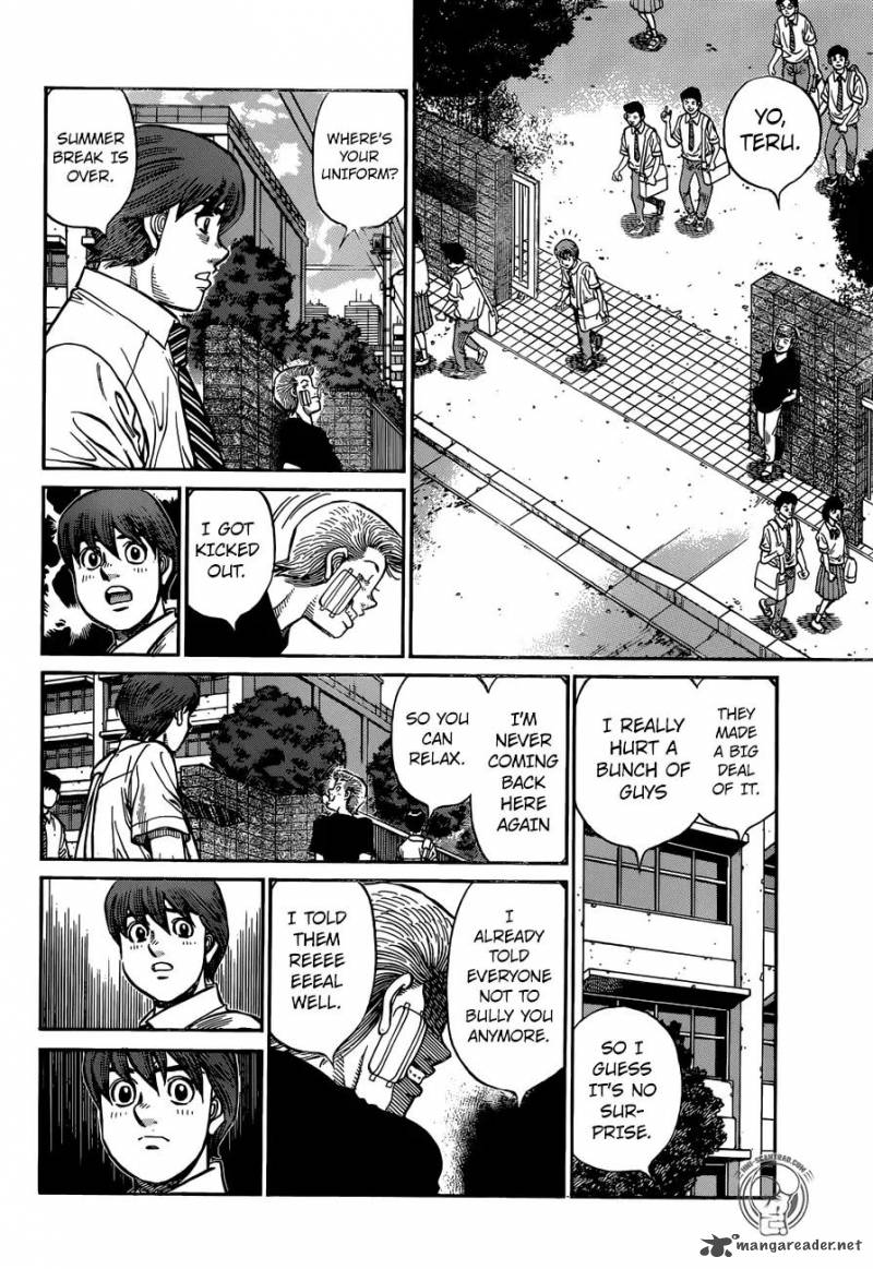 Hajime no Ippo - Chapter 1245 Page 14