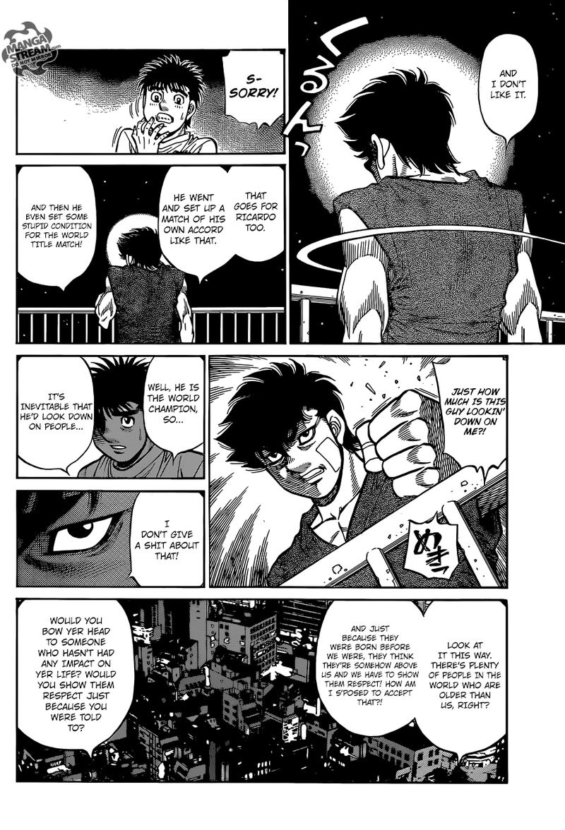 Hajime no Ippo - Chapter 1278 Page 15