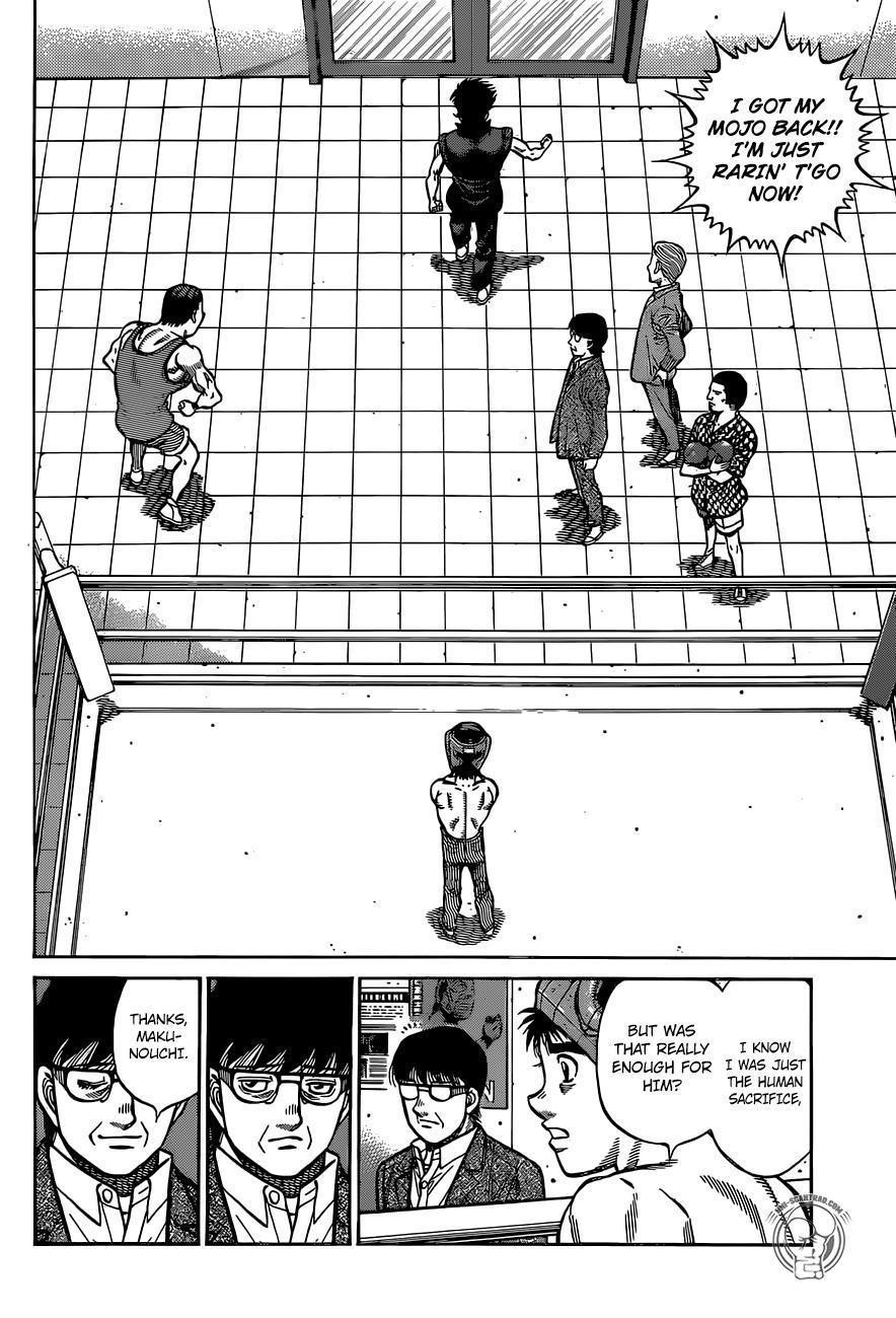 Hajime no Ippo - Chapter 1294 Page 16