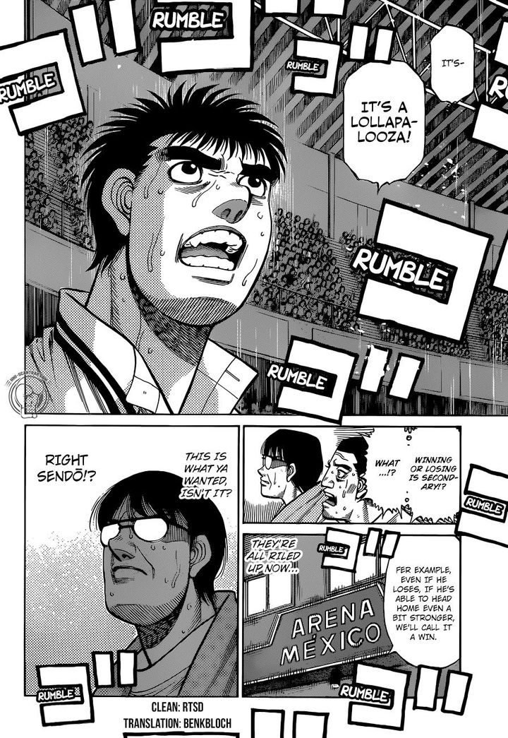 Hajime no Ippo - Chapter 1300 Page 17