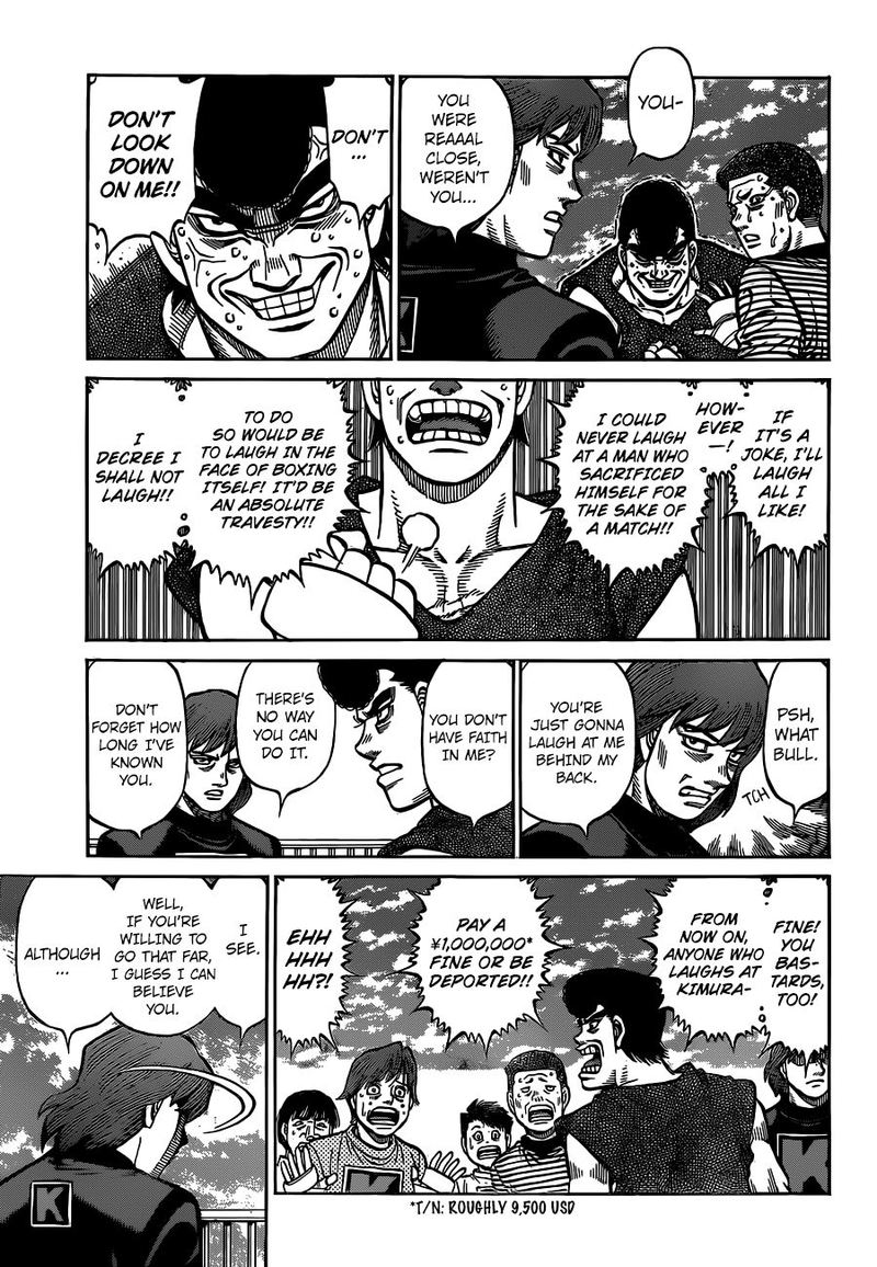 Hajime no Ippo - Chapter 1316 Page 3