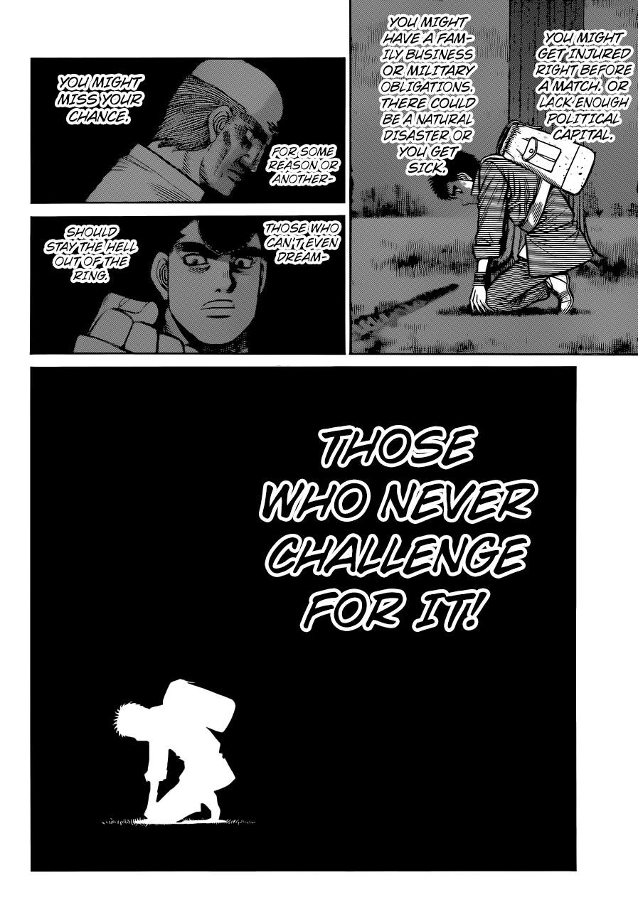 Hajime no Ippo - Chapter 1320 Page 12