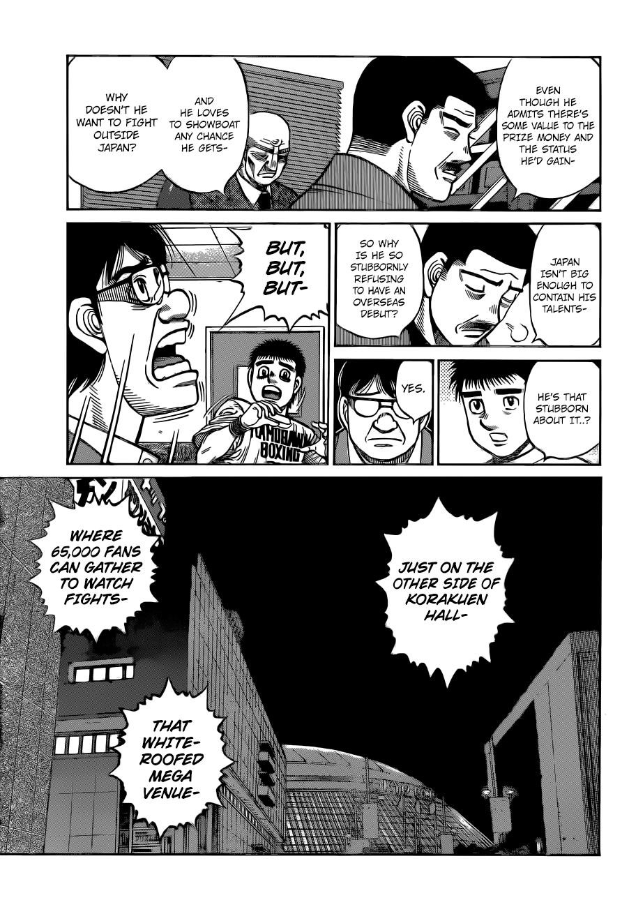 Hajime no Ippo - Chapter 1320 Page 3