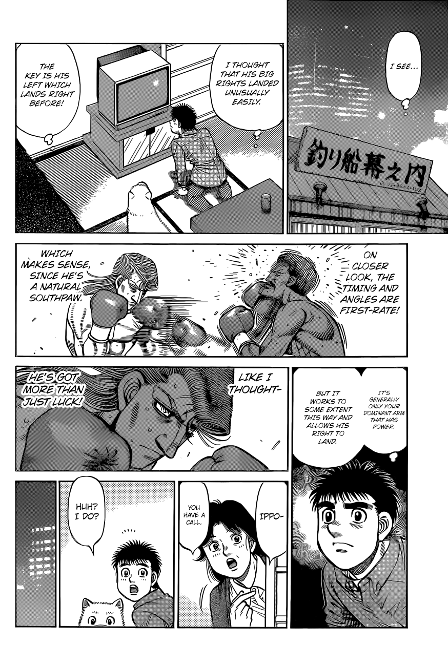 Hajime no Ippo - Chapter 1328 Page 15