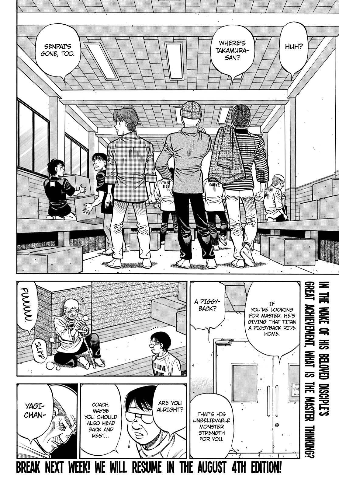 Hajime no Ippo - Chapter 1348 Page 12