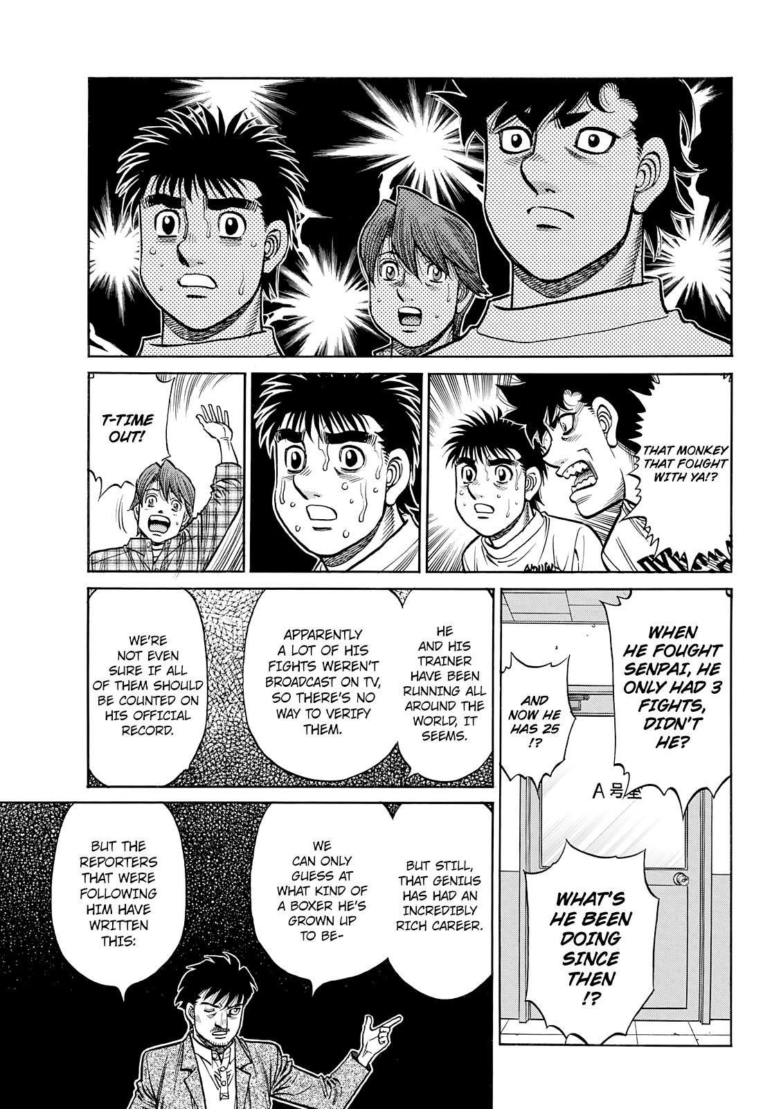 Hajime no Ippo - Chapter 1358 Page 7