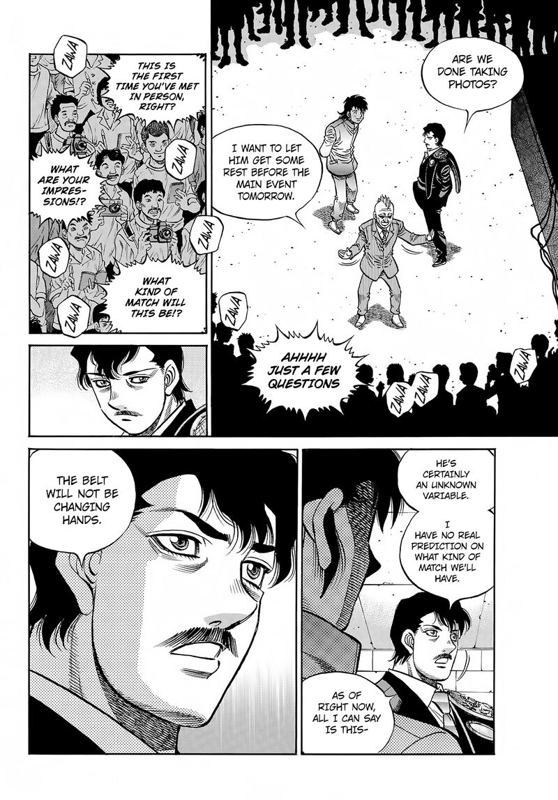 Hajime no Ippo - Chapter 1388 Page 12